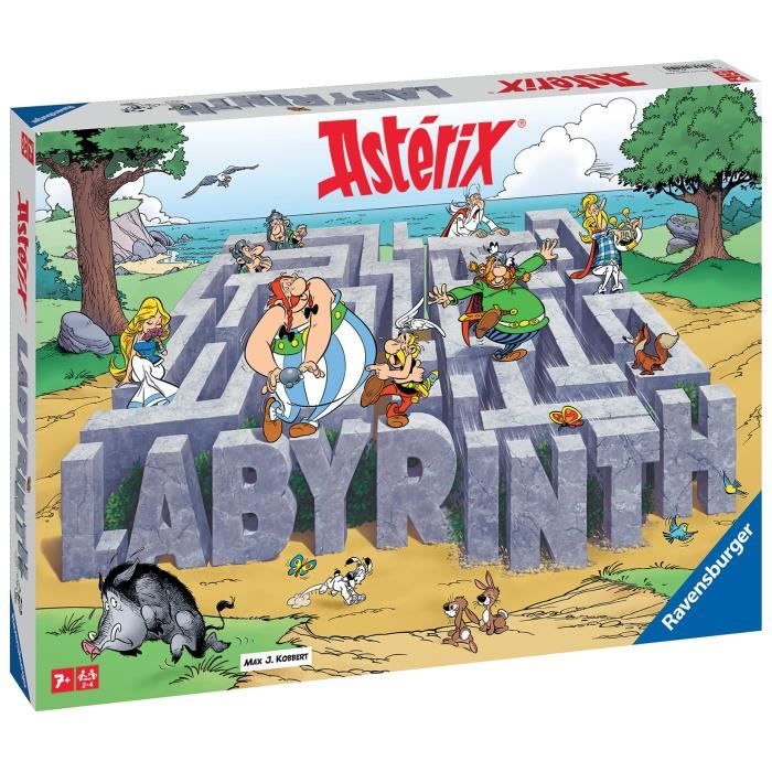 Labyrinthe Astérix Jeu de société de plateau Enfant et Famille De 2 a 4 Joueurs a partir de 7 ans 27350 Ravensburger