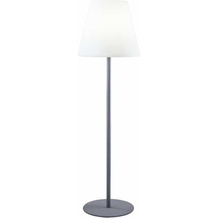 Lampadaire lumineux extérieur - LUMISKY - 150cm - Acier et polyéthylene - Blanc froid LUMISKY