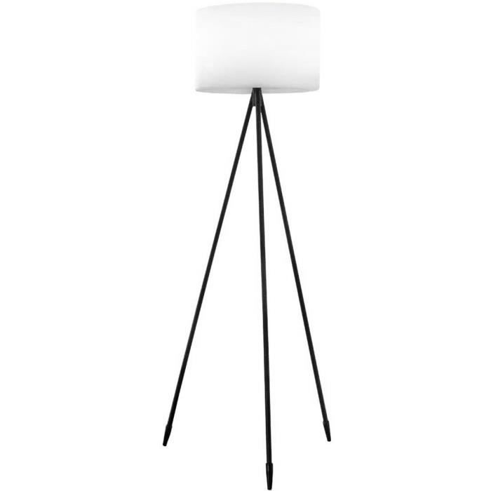 Lampadaire sans fil - LUMISKY - TAMBOURY - H150 cm - LED multicolore dimmable