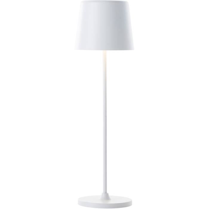 Lampe a poser LED KAAMI BRILLIANT  - 2W - IP44 - Métal et plastique - Blanc mat BRILLIANT