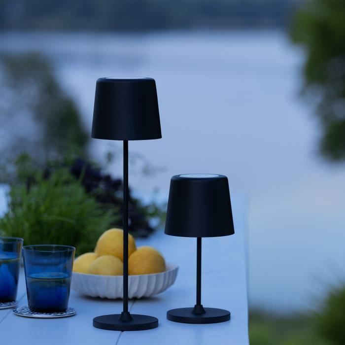 Lampe a poser LED KAAMI BRILLIANT - Noir - Extérieur - 2W - IP44 - Métal et plastique BRILLIANT