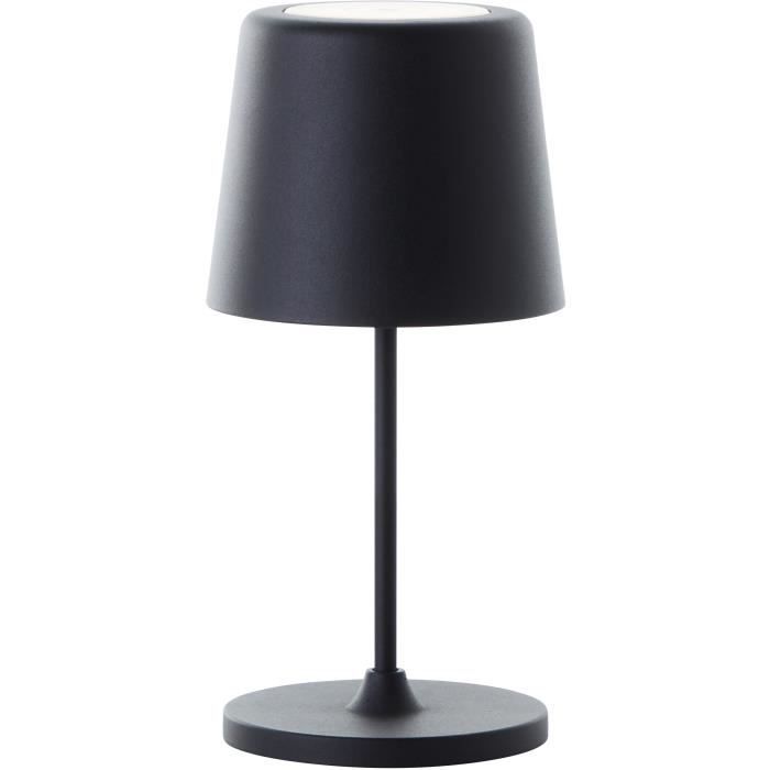 Lampe a poser LED KAAMI BRILLIANT - Noir - Extérieur - 2W - IP44 - Métal et plastique BRILLIANT