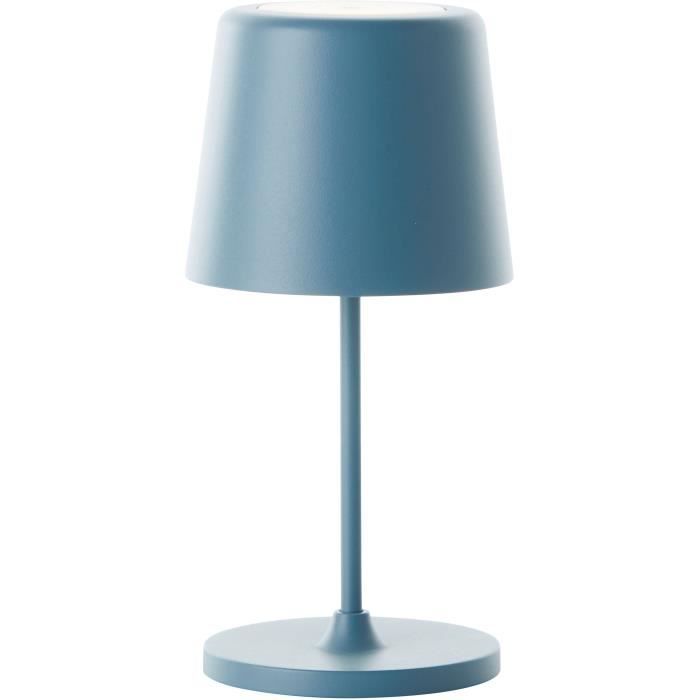 Lampe a poser LED KAAMI BRILLIANT - Nordique Bleu - Métal/Plastique - 2W - IP44 BRILLIANT