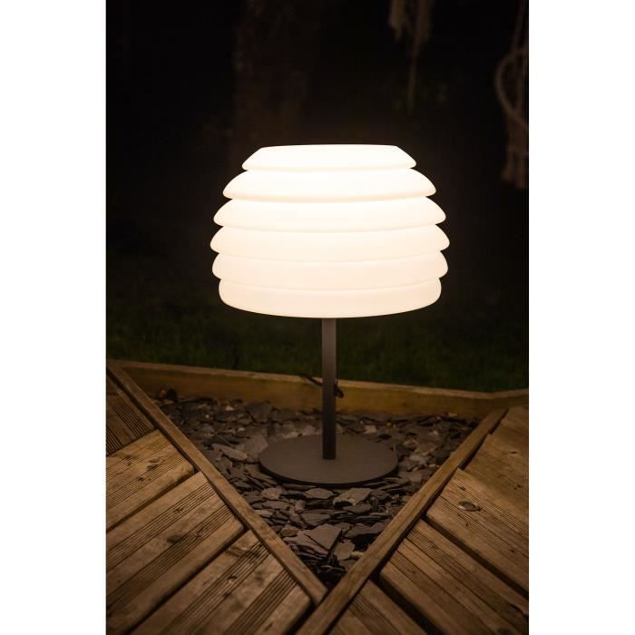 Lampe Champi résine 230V 50cm - GALIX - éclairage extérieur original et pratique GALIX