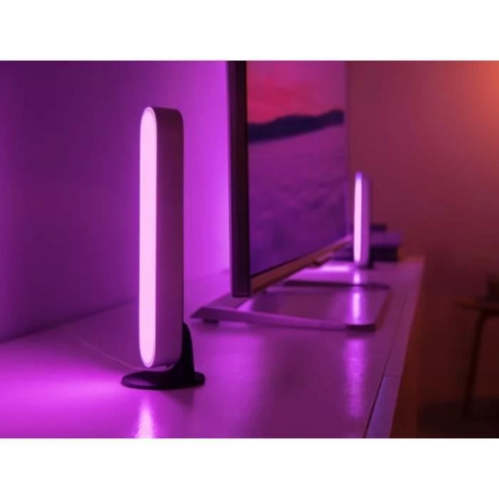 Lampe connectée Philips Hue Hue Play Pack x2 - Blanc