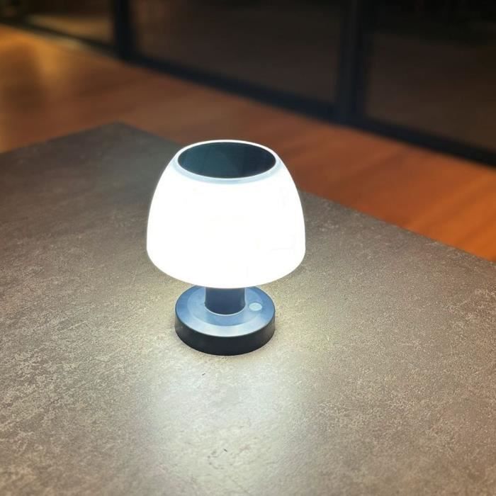 Lampe de table solaire - LUMISKY - LUMINA - LED blanc 4 intensités LUMISKY