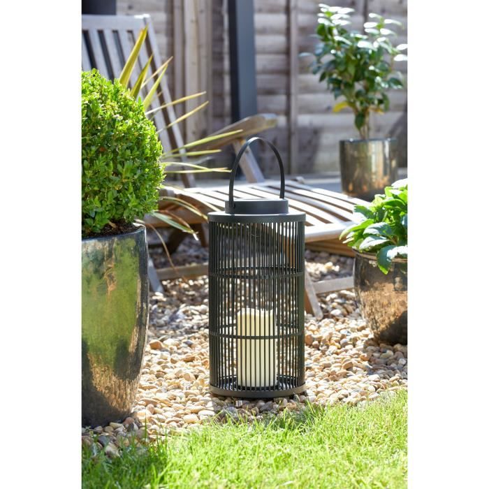 Lanterne solaire Urbane Large Noire SMART GARDEN SMART GARDEN