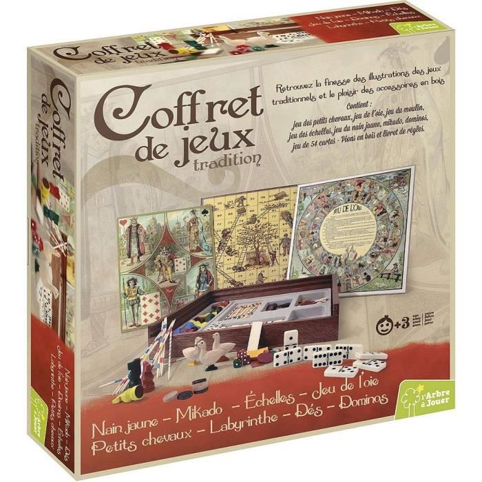 L’ARBRE A JOUER Mon Coffret de Jeux tradition