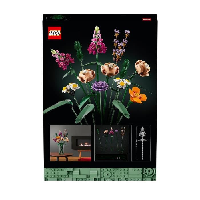 LEGO 10280 Icons Bouquet de fleurs Fleurs artificielles collection botanique set pour adultes