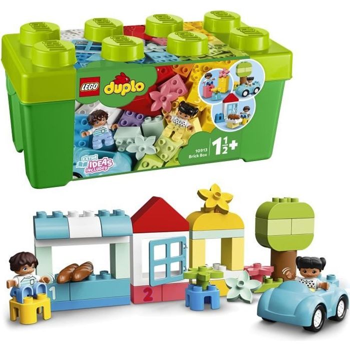 LEGO 10913 DUPLO Classic La Boîte De Briques Jeu De Construction Avec Rangement Jouet éducatif pour Bébé de 1 an