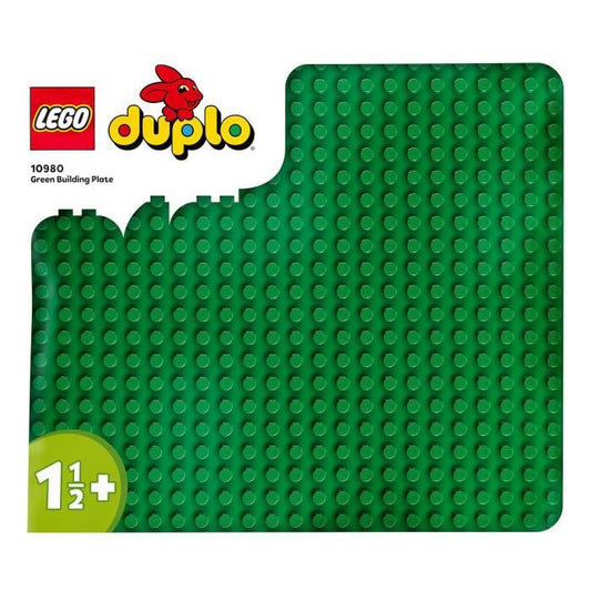 LEGO 10980 DUPLO La Plaque De Construction Verte Socle de Base Pour Assemblage et Exposition Jouet de Construction