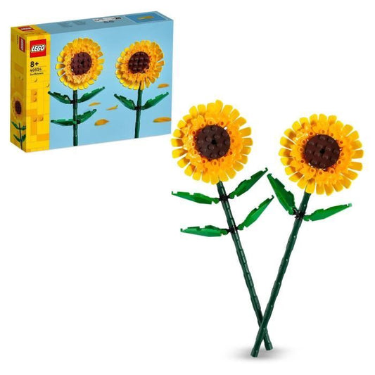 LEGO 40524 Creator Tournesols Kit de Construction de Fleurs Artificielles Chambre d’Enfant ou Décoration de Maison