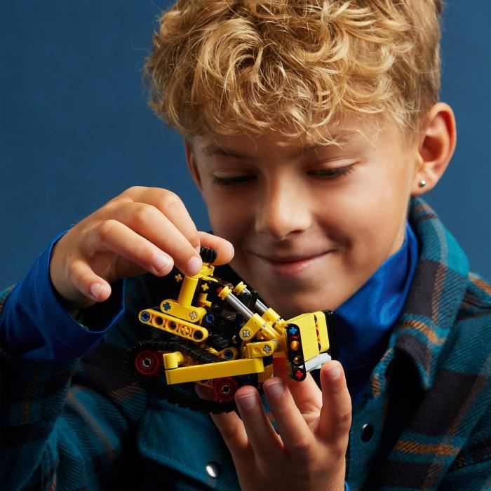 LEGO 42163 Technic Le Bulldozer Jouet de Construction pour Enfants Véhicule Excavateur