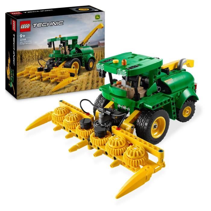 LEGO 42168 Technic John Deere 9700 Forage Harvester Jouet de Tracteur Agricole Cadeau Enfants 9 Ans