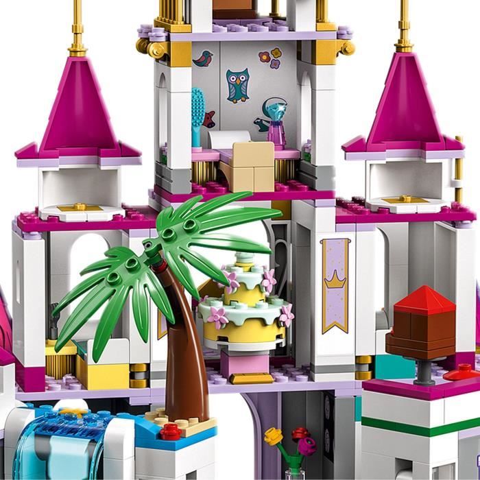 LEGO 43205 Disney Princess Aventures Épiques dans le Château Jouet Ariel Vaiana et Raiponce Figurines Animaux Enfants