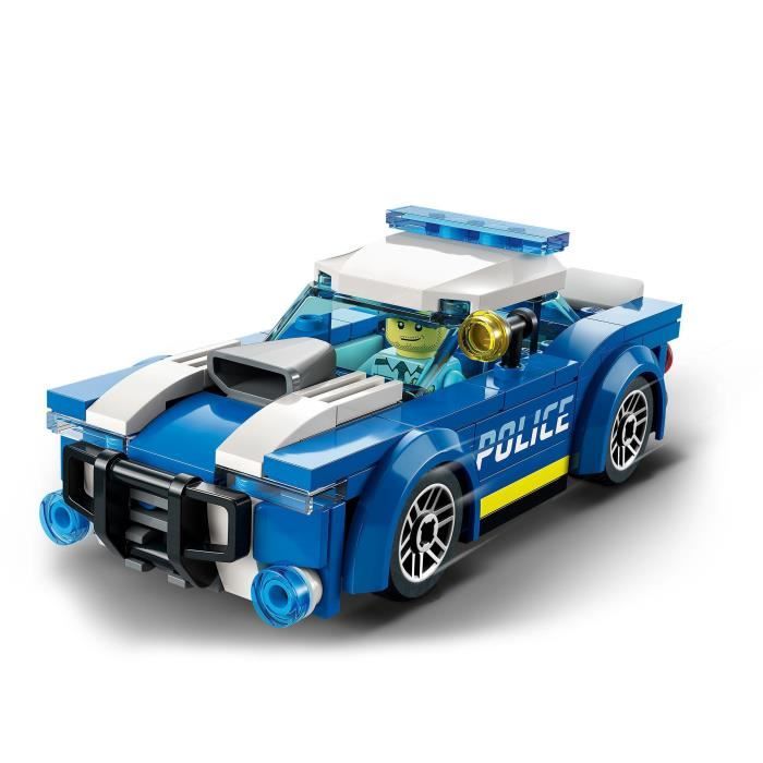 LEGO 60312 City La Voiture de Police Jouet pour Enfants des 5 ans avec Minifigure Officier Idée de Cadeau Série