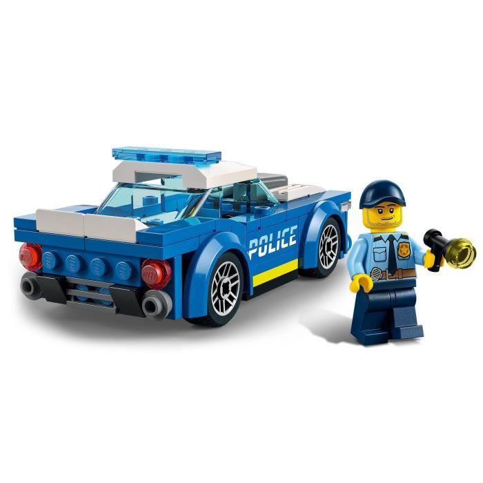 LEGO 60312 City La Voiture de Police Jouet pour Enfants des 5 ans avec Minifigure Officier Idée de Cadeau Série