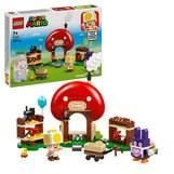 LEGO 71429 Super Mario Ensemble d’Extension Carottin et la Boutique Toad Jouet pour Enfants Des 6 Ans avec 2 Figurines