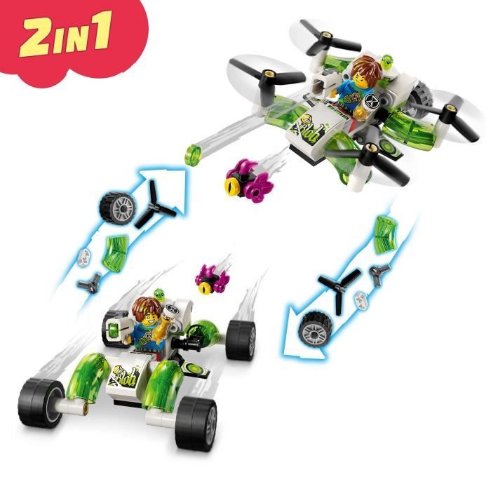 LEGO 71471 DREAMZzz La Voiture tout-terrain de Mateo Jouet avec Figurines Buggy et Quadcopter Convertibles