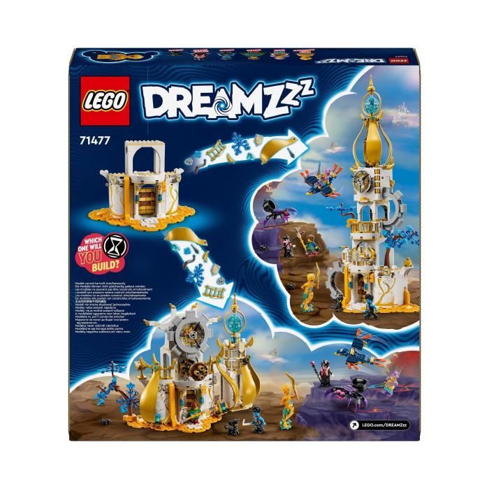 LEGO 71477 DREAMZzz La Tour du Marchand de Sable Jouet de Château avec Araignée et Oiseau avec Figurines Sorciere