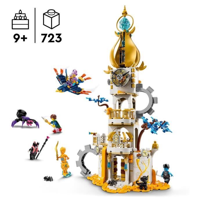 LEGO 71477 DREAMZzz La Tour du Marchand de Sable Jouet de Château avec Araignée et Oiseau avec Figurines Sorciere