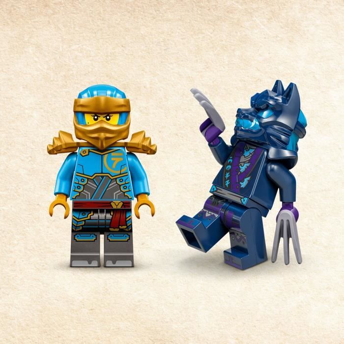 LEGO 71802 NINJAGO L’Attaque du Dragon Rebelle de Nya Jouet Ninja de Dragon et Figurines incluant Nya avec Mini-Katana