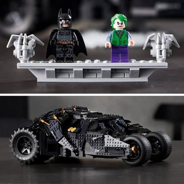 LEGO 76240 DC Batman La Batmobile Tumbler Set Pour Adultes a Exposer Et a Collectionner Idée Cadeau Maquette Voiture