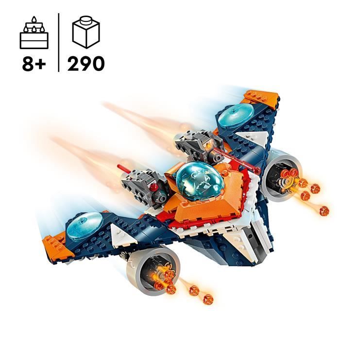 LEGO 76278 Marvel Le Vaisseau Spatial de Rocket contre Ronan Jouet sur Les Gardiens de la Galaxie Vaisseau