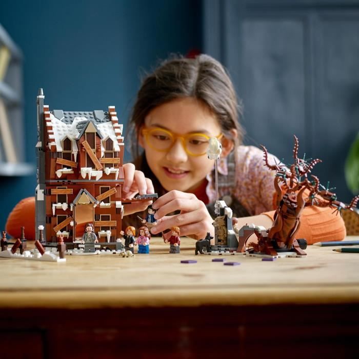 LEGO 76407 Harry Potter La Cabane Hurlante et le Saule Cogneur Jouet sur Prisonnier d’Azkaban Set pour Enfants de 9 ans