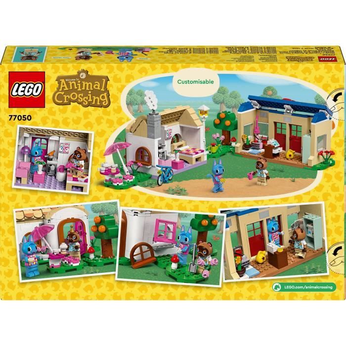 LEGO Animal Crossing 77050 Boutique Nook et Maison de Rosie Set de Construction Créatif