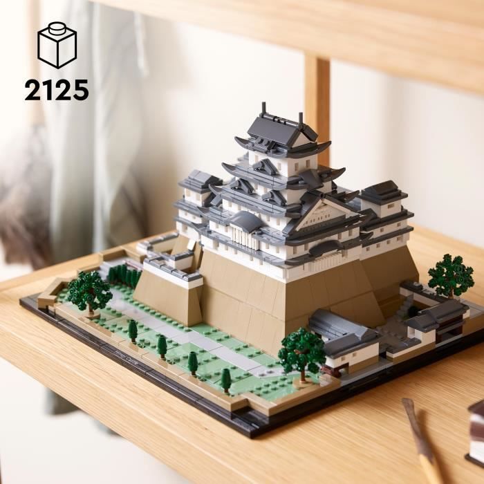 LEGO Architecture 21060 Le Château d’Himeji Kit de Construction de Maquettes pour Adultes Fans de la Culture Japonaise