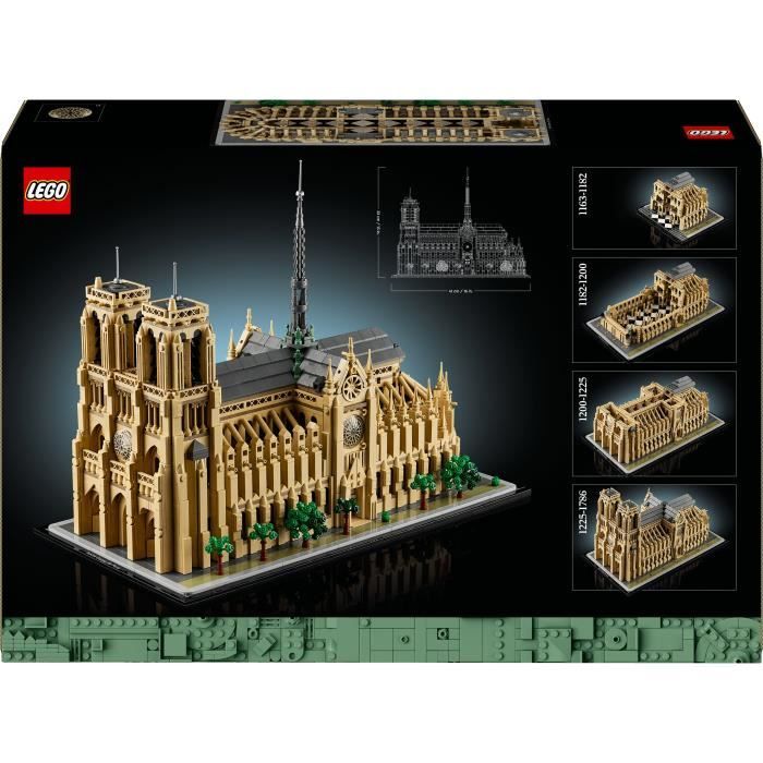 LEGO Architecture 21061 Notre-Dame de Paris - Set de Construction pour Adultes