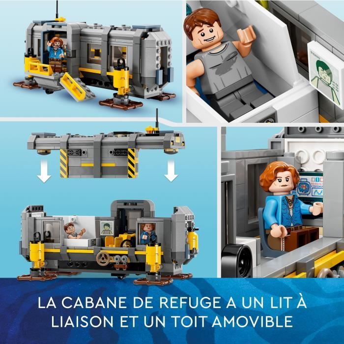 LEGO Avatar 75573 Les Montagnes Flottantes: le Secteur 26 et le Samson RDA Jouet Figurines