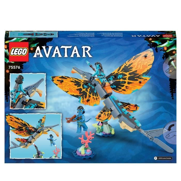 LEGO Avatar 75576 L’Aventure du Skimwing Jouet avec Minifigurine Jake Sully Pandora