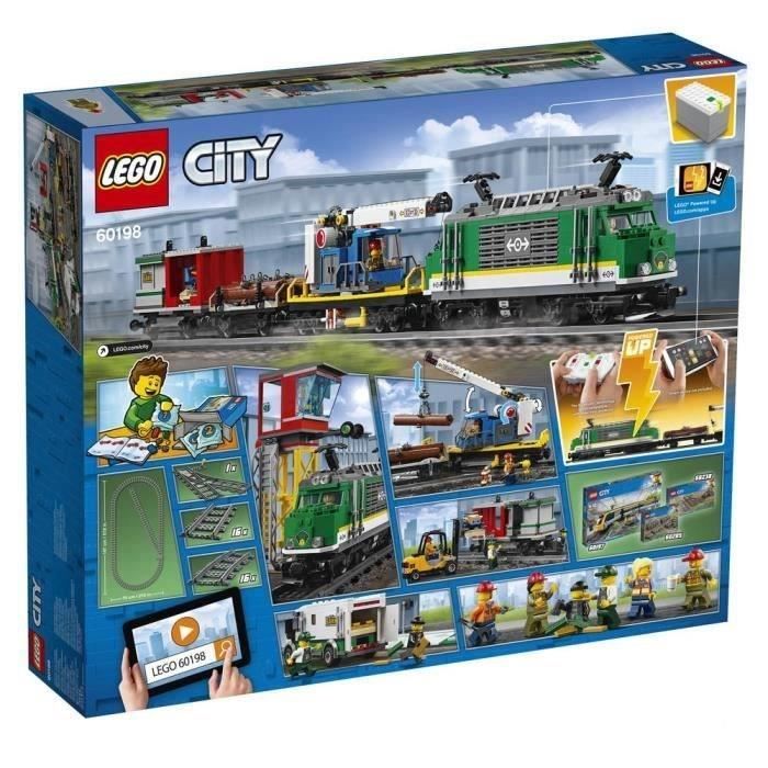 LEGO City 60198 Le Train de Marchandises Télécommandé