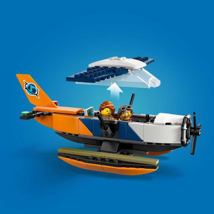 LEGO City 60425 L’hydravion de l’explorateur de la jungle jouet enfant 6 ans