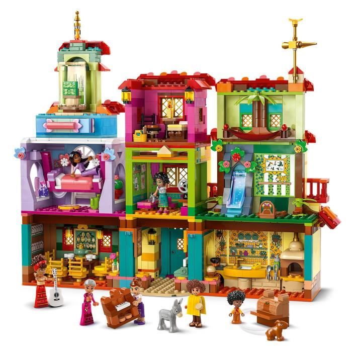 LEGO | Disney 43245 Encanto La maison magique des Madrigal jouet avec la poupée Mirabel