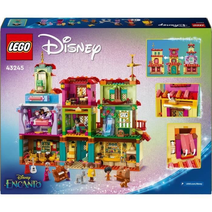 LEGO | Disney 43245 Encanto La maison magique des Madrigal jouet avec la poupée Mirabel