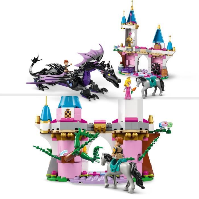 LEGO | Disney Princess 43240 Maléfique en dragon jouet pour les fans du dessin-animé