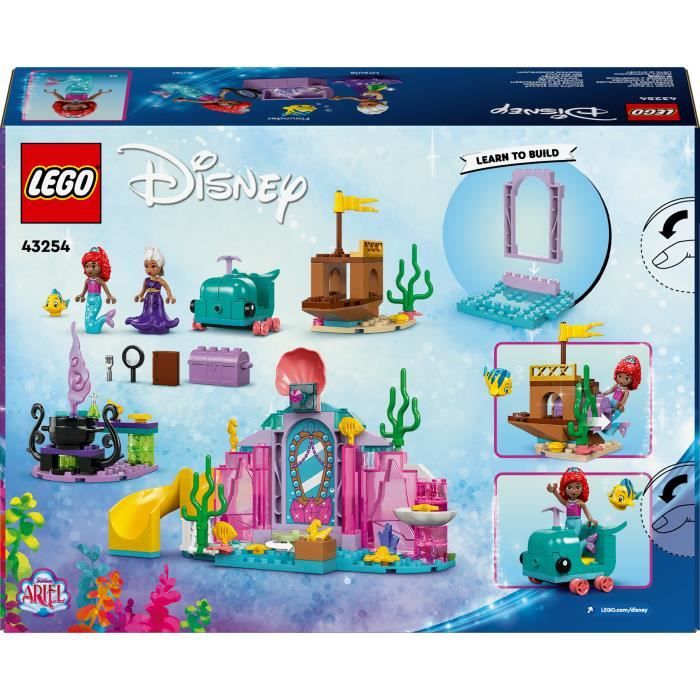 LEGO | Disney Princess 43254 La grotte de cristal d’Ariel set de construction