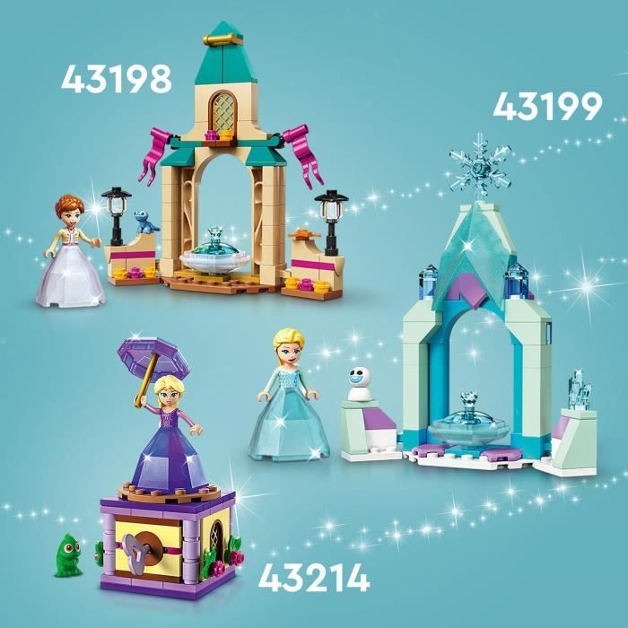 LEGO Disney Princesse 43214 Raiponce Tourbillonnante Jouet avec Mini-Poupée et Figurine