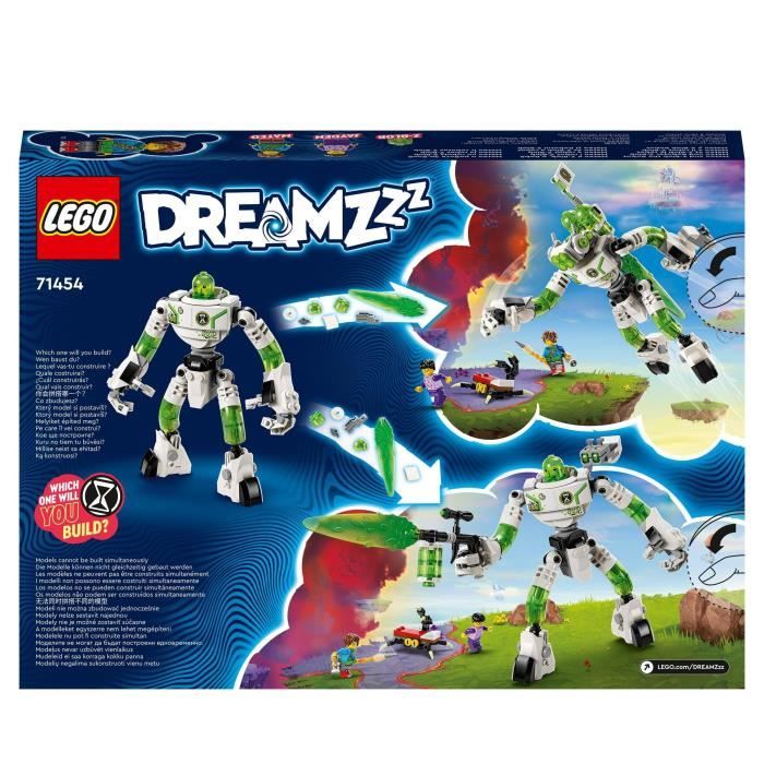 LEGO DREAMZzz 71454 Mateo et Z-Blob le Robot Jouet avec Grande Figurine et Minifigurines Jayden