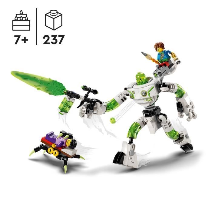 LEGO DREAMZzz 71454 Mateo et Z-Blob le Robot Jouet avec Grande Figurine et Minifigurines Jayden