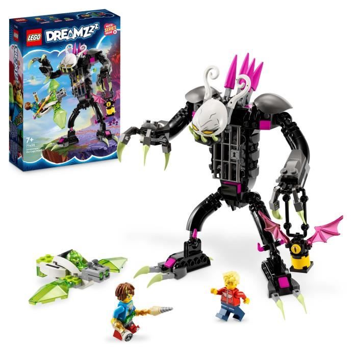 LEGO DREAMZzz 71455 Le Monstre-Cage Jouet avec Figurines de Z-Blob en Mini-Avion ou Moto Volante