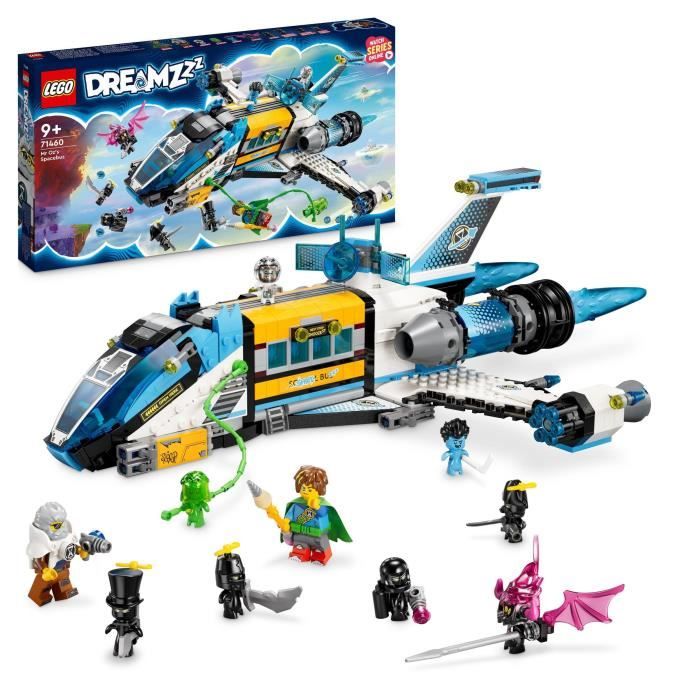 LEGO DREAMZzz 71460 Le Bus de l’Espace de M. Oz Jouet de Vaisseau Spatiale 2-en-1 avec Z-Blob