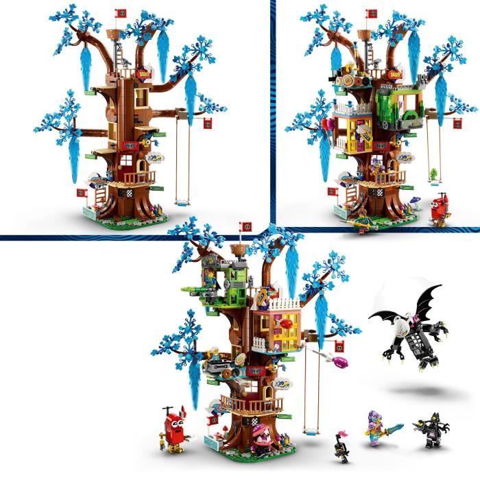 LEGO DREAMZzz 71461 La Cabane Fantastique dans l’Arbre Jouet avec Minifigurines Mateo et Izzie