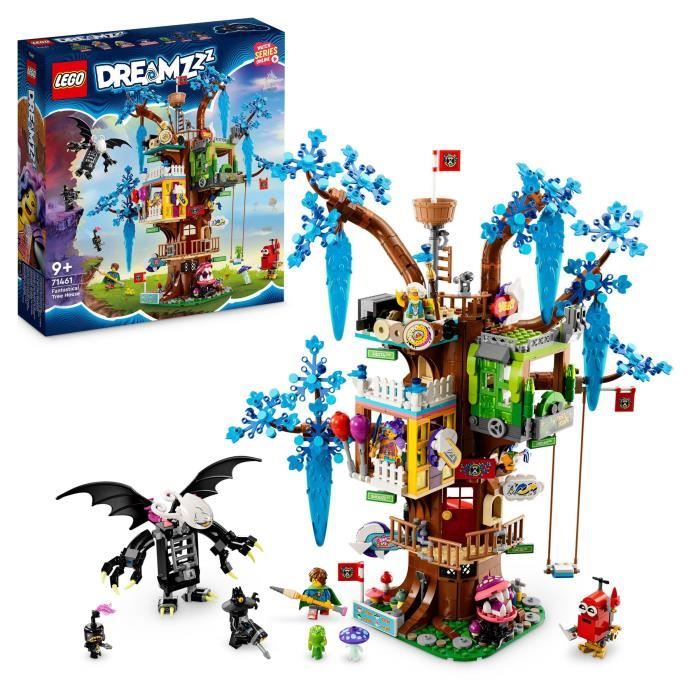 LEGO DREAMZzz 71461 La Cabane Fantastique dans l’Arbre Jouet avec Minifigurines Mateo et Izzie