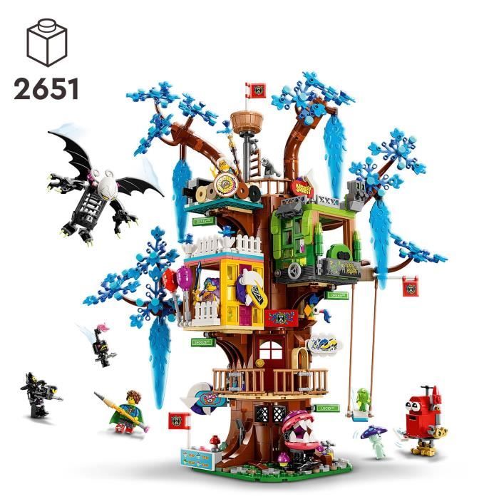 LEGO DREAMZzz 71461 La Cabane Fantastique dans l’Arbre Jouet avec Minifigurines Mateo et Izzie