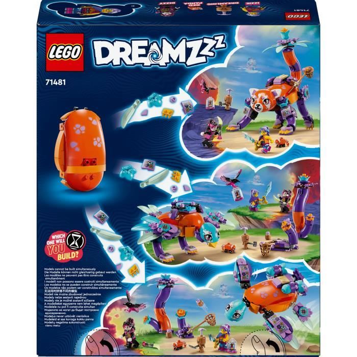 LEGO DREAMZzz 71481 Les Animaux des Reves d’Izzie - oeuf Magique avec Minifigurines