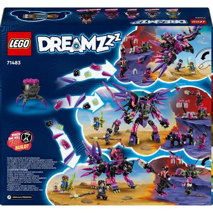 LEGO DREAMZzz 71483 Les Créatures de la Sorciere des Cauchemars - Jouets Magiques